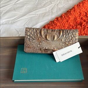 Brahim Ady Riesling Melbourne Genuine Leather Wallet NWT